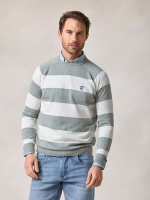 Striped Sweater | Basil
