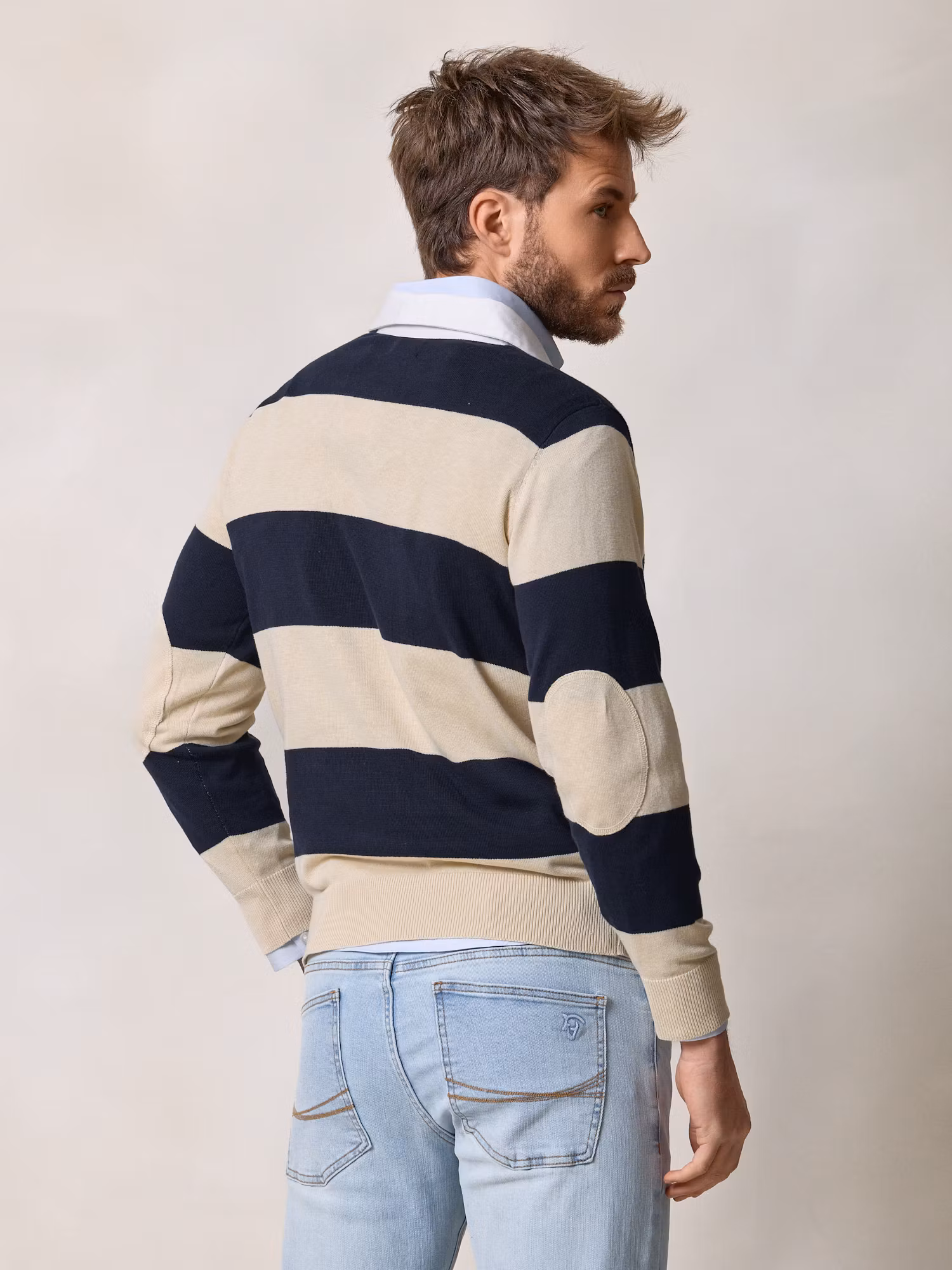 Pull Polo Rugby | Bleu Marine