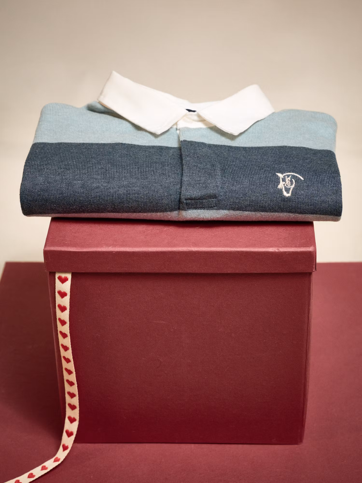 Rugby Polo Sweater | Azul Lago