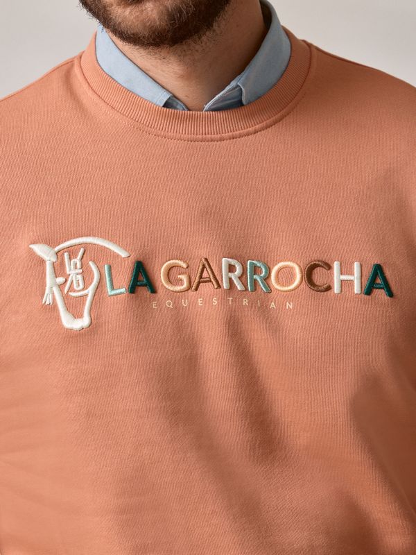 Equestrian Sweatshirt | Salmón