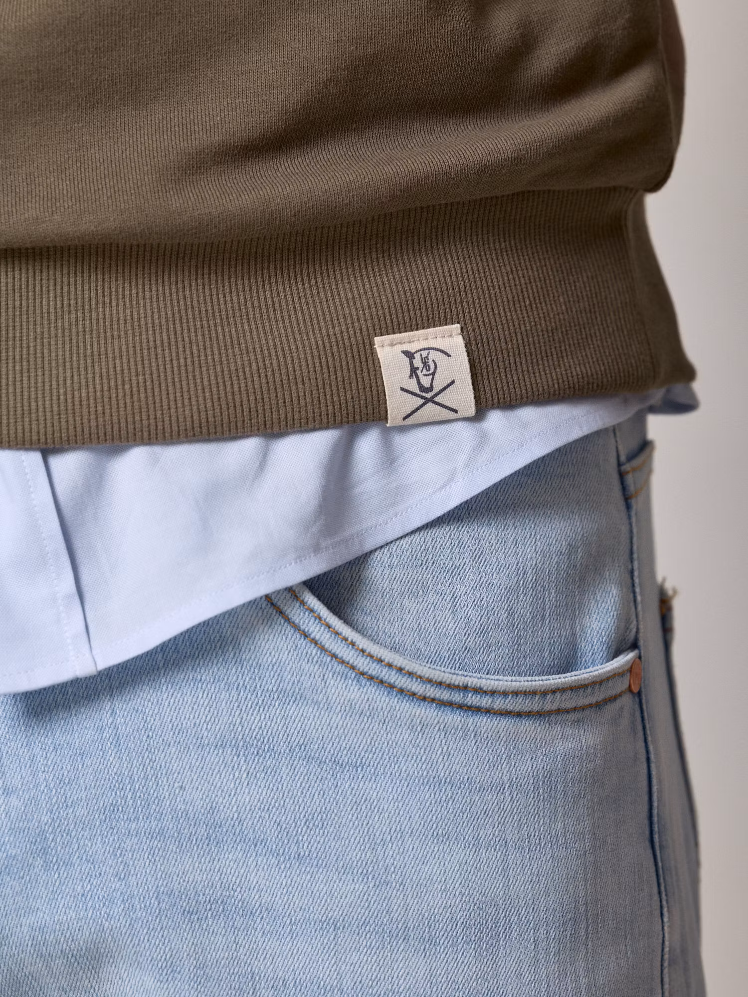 Equestrian Sweatshirt | Olive Green