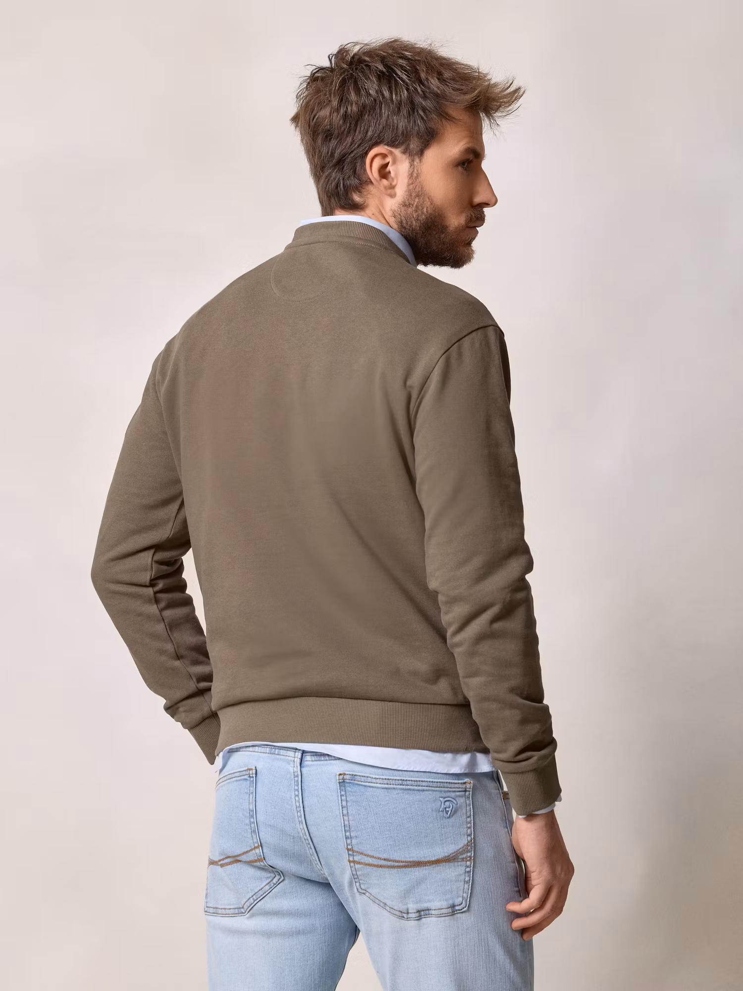 Equestrian Sweatshirt | Olive Green