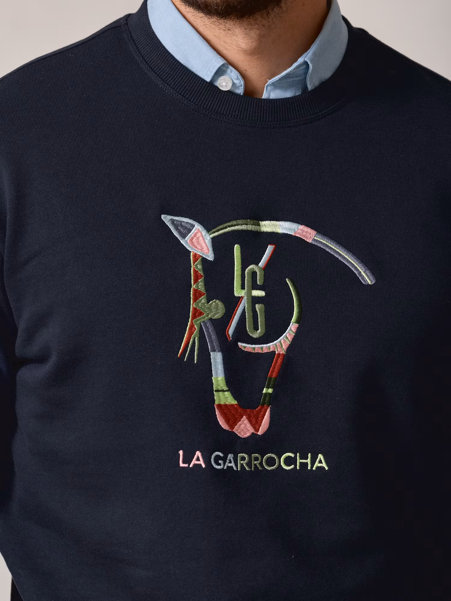 Quarter Sweatshirt | Navy Blue