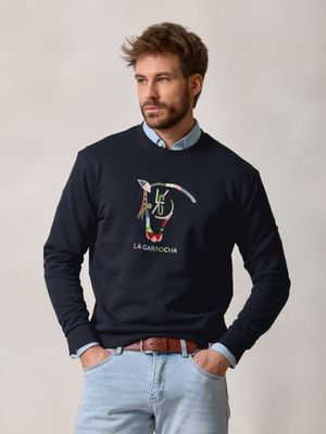 Quarter Sweatshirt | Marino