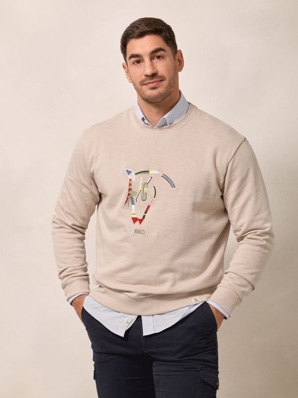 Sweat-shirt Quarter | Nude