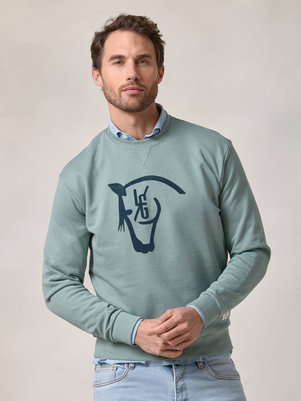 Sweatshirt Horse Flock | Océano 