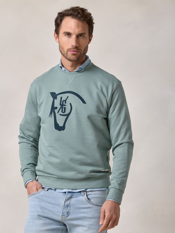 Sweatshirt Horse Flock | Océano 