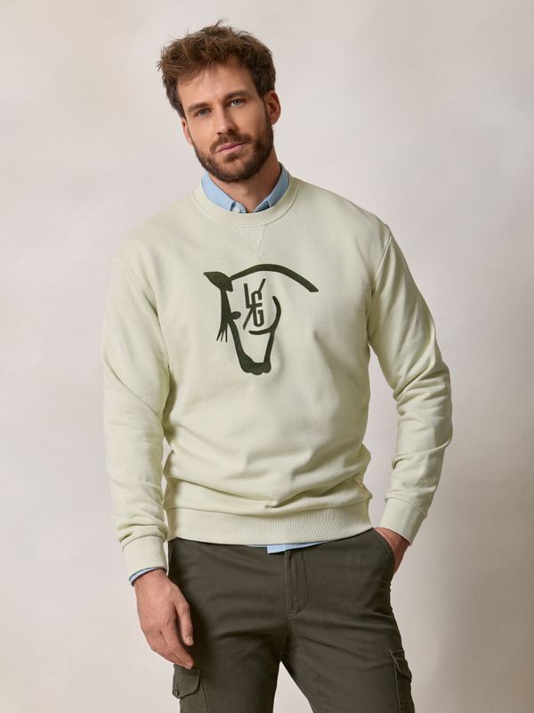 Sudadera Horse Flock | Verde Light