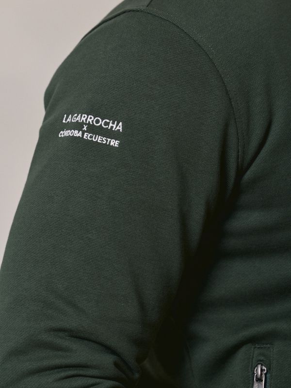 Sweat-shirt Córdoba Ecuestre | Vert Sapin