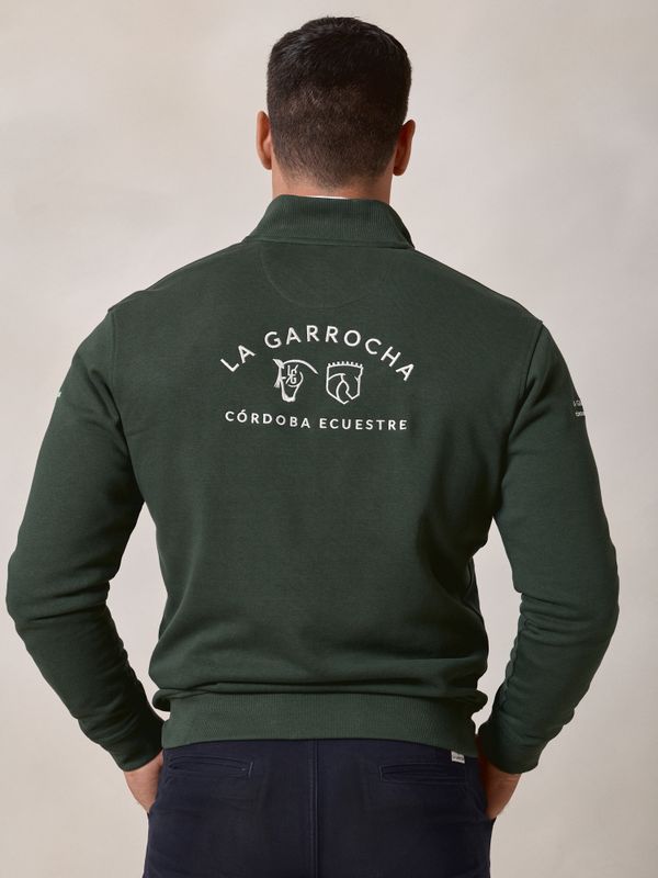 Sweat-shirt Córdoba Ecuestre | Vert Sapin