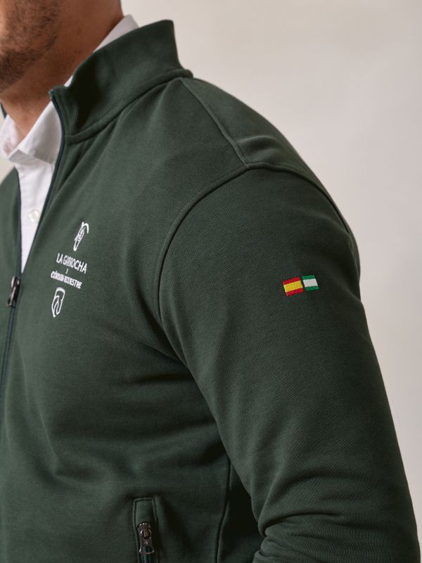 Sweat-shirt Córdoba Ecuestre | Vert Sapin