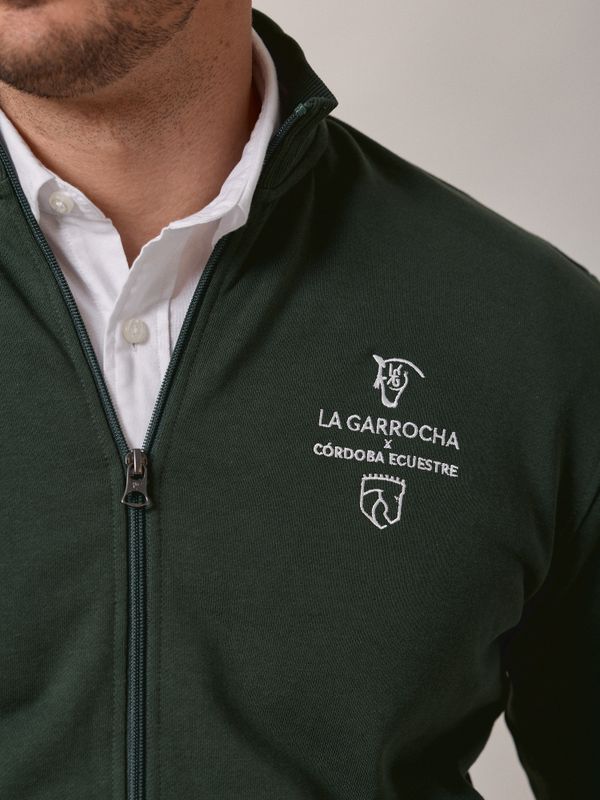 Sweat-shirt Córdoba Ecuestre | Vert Sapin