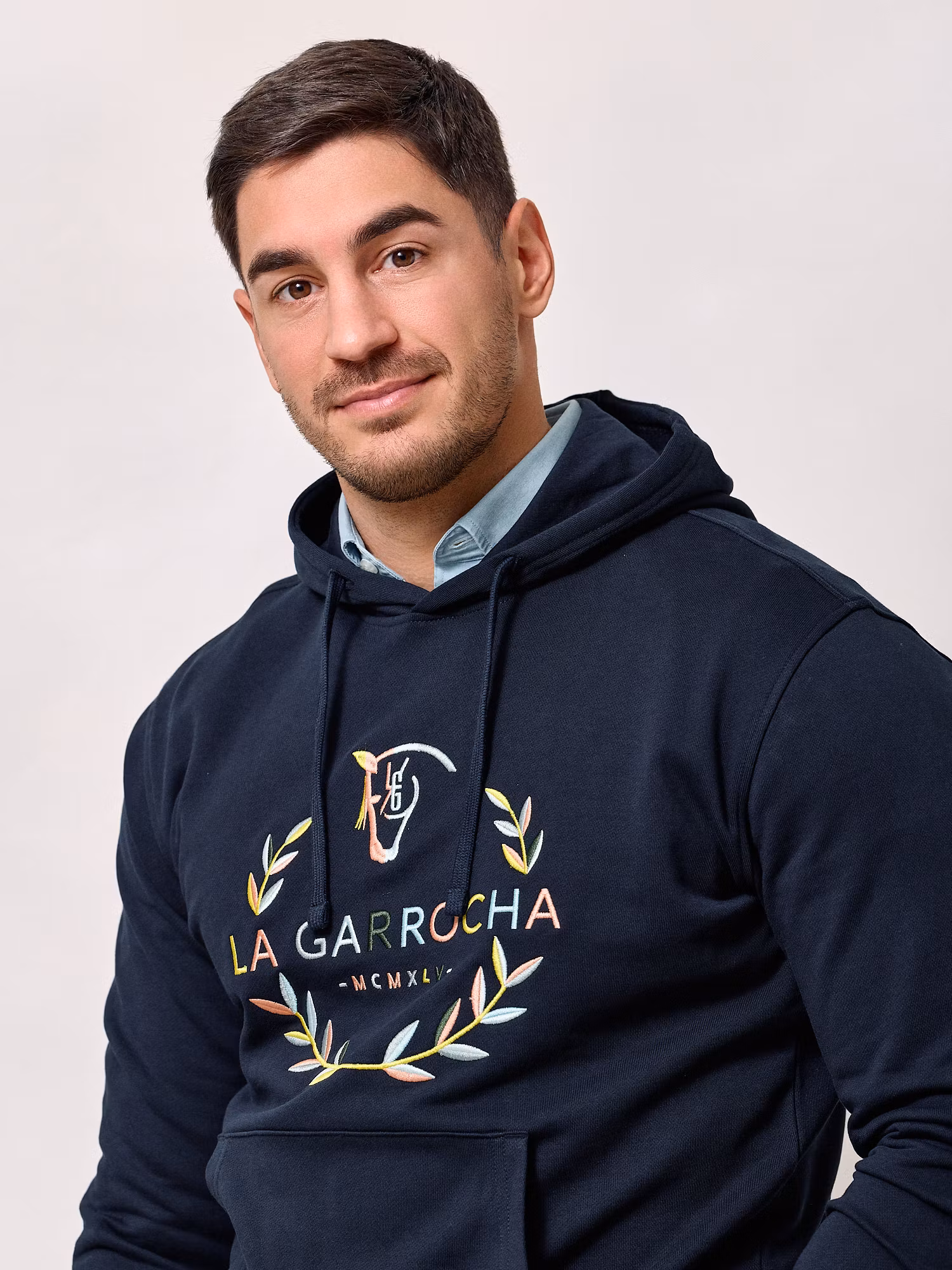 Laurier Hoodie | Navy Blue 