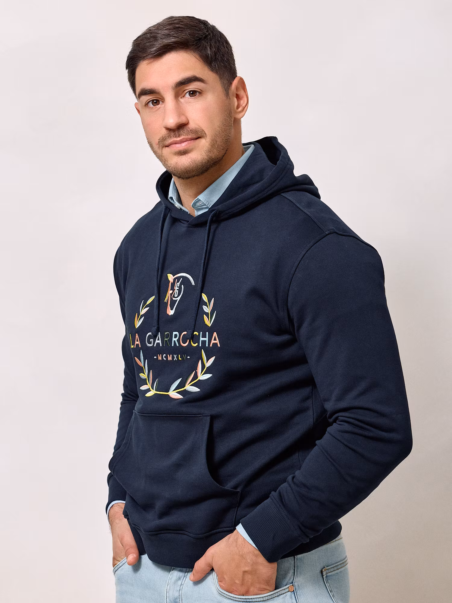 Laurier Hoodie | Navy Blue 