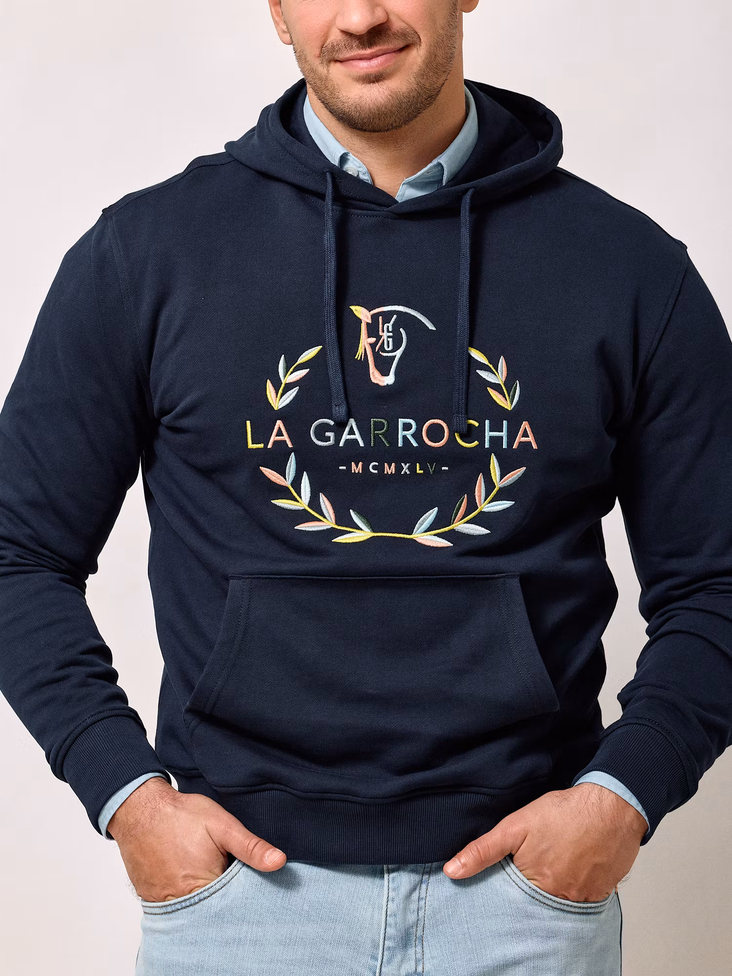 Laurier Hoodie | Navy Blue 