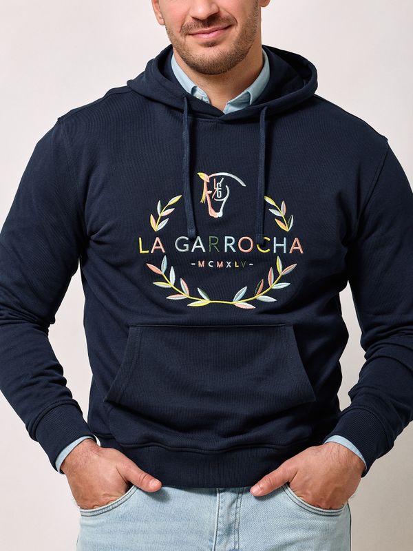 Sweat-shirt à Capuche Laurier | Bleu Marine 