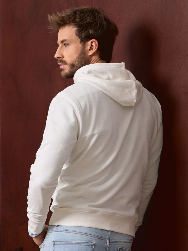 Sweat-shirt à Capuche Laurier | Écru