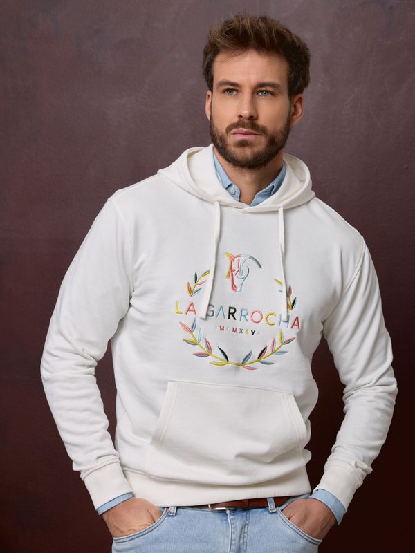 Sweat-shirt à Capuche Laurier | Écru