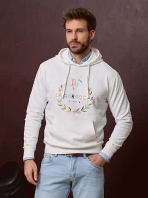 Sweat-shirt à Capuche Laurier | Écru
