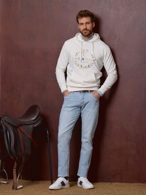 Sweat-shirt à Capuche Laurier | Écru
