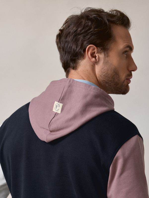 Sweat-shirt à Capuche Multicolore | Bleu Marine 