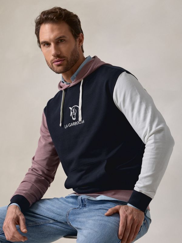 Sweat-shirt à Capuche Multicolore | Bleu Marine 