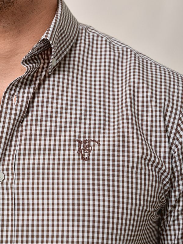 Gingham Shirt | Moka