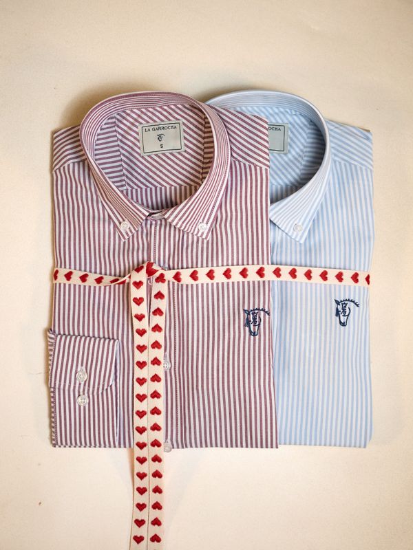 Camisa Oxford Listrada | Burgundy