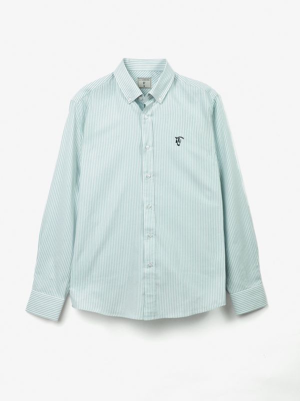 Chemise Oxford à Rayures | Salvia
