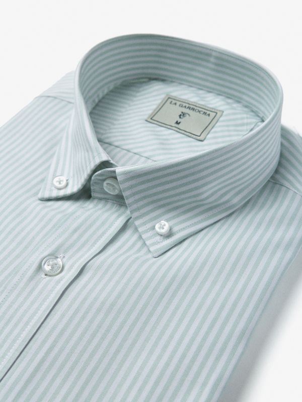 Chemise Oxford à Rayures | Salvia