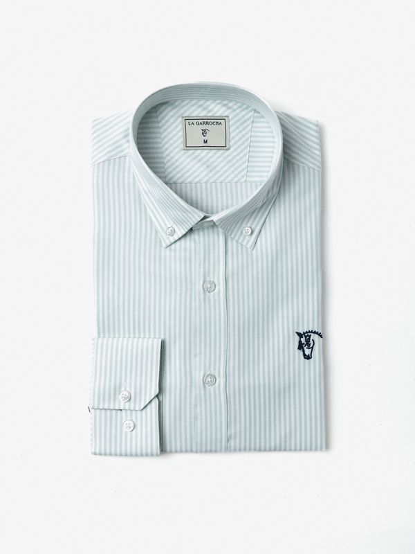 Chemise Oxford à Rayures | Salvia