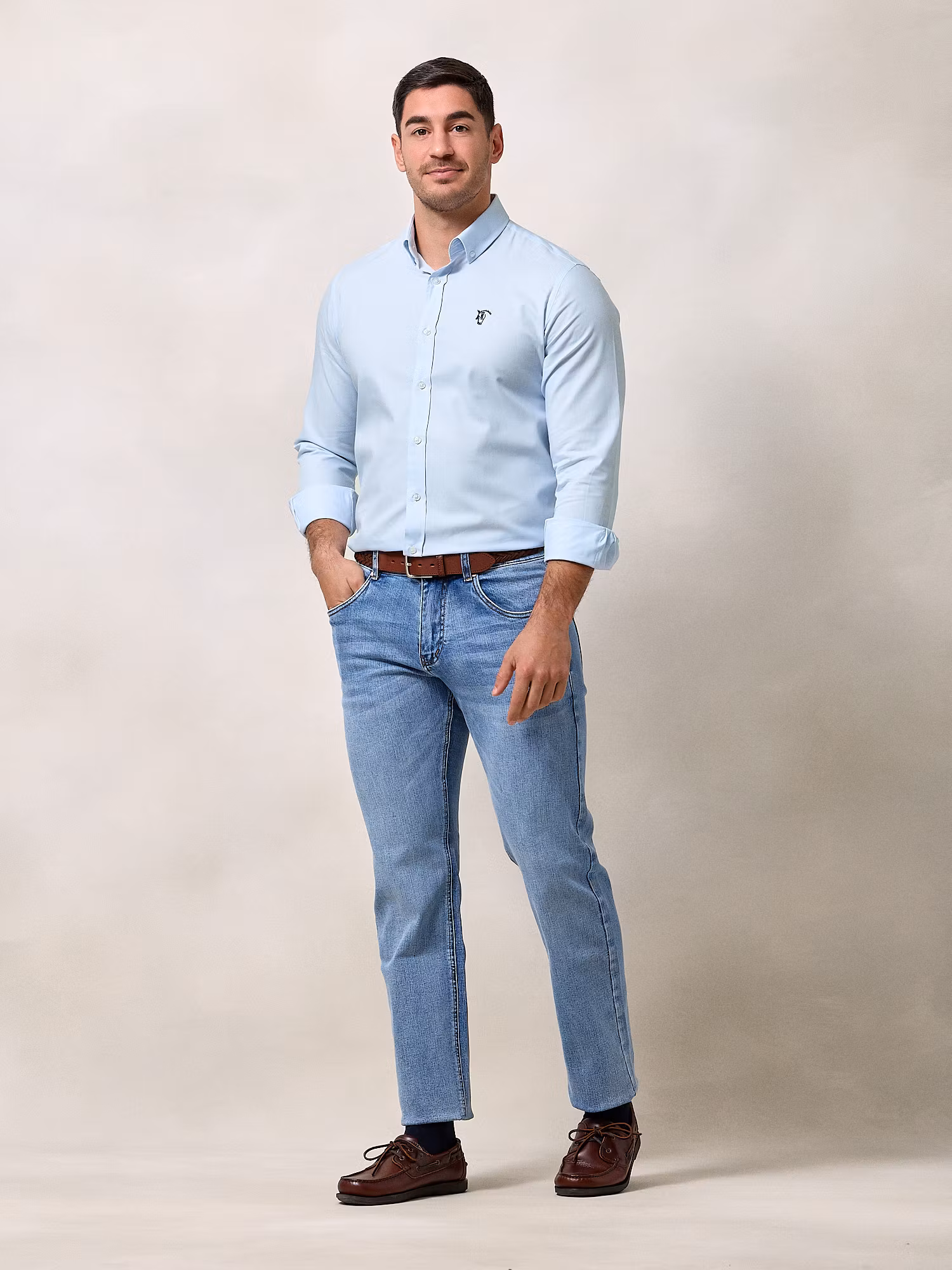 Chemise Oxford | Bleu Ciel