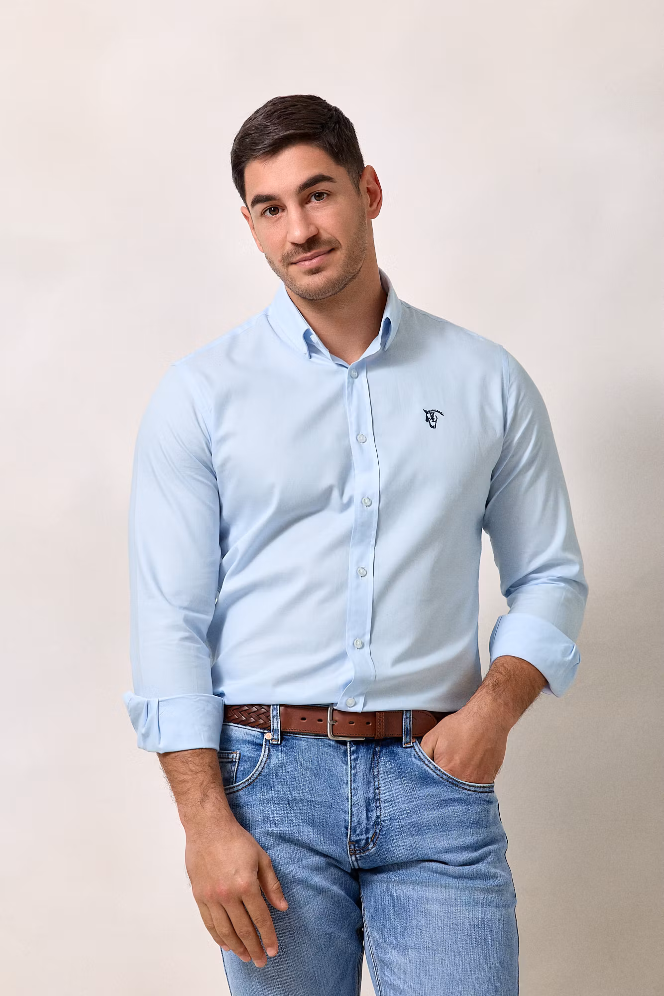 Chemise Oxford | Bleu Ciel