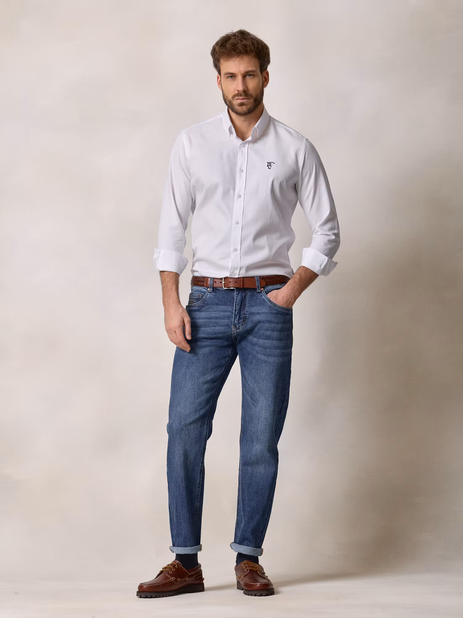 Chemise Oxford | Blanc