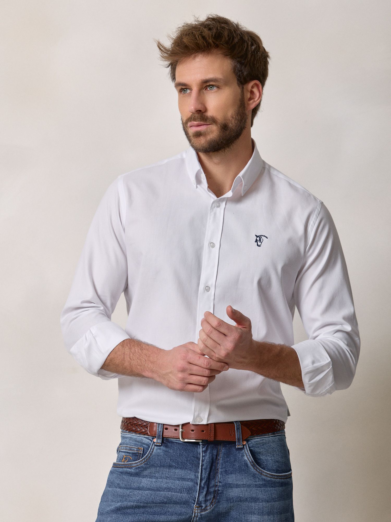 Oxford Shirt | Blanco