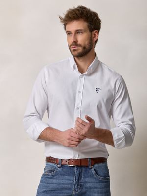 Oxford Shirt | Blanco