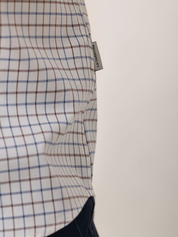 Classic Check Shirt | Marino