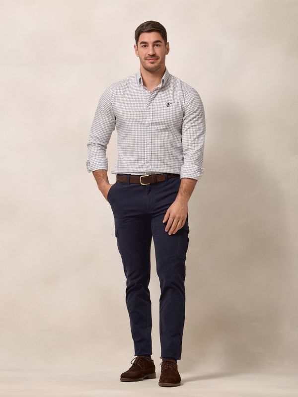 Classic Check Shirt | Marino