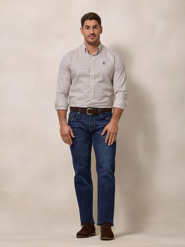 Camisa xadrez clássica | Burgundy