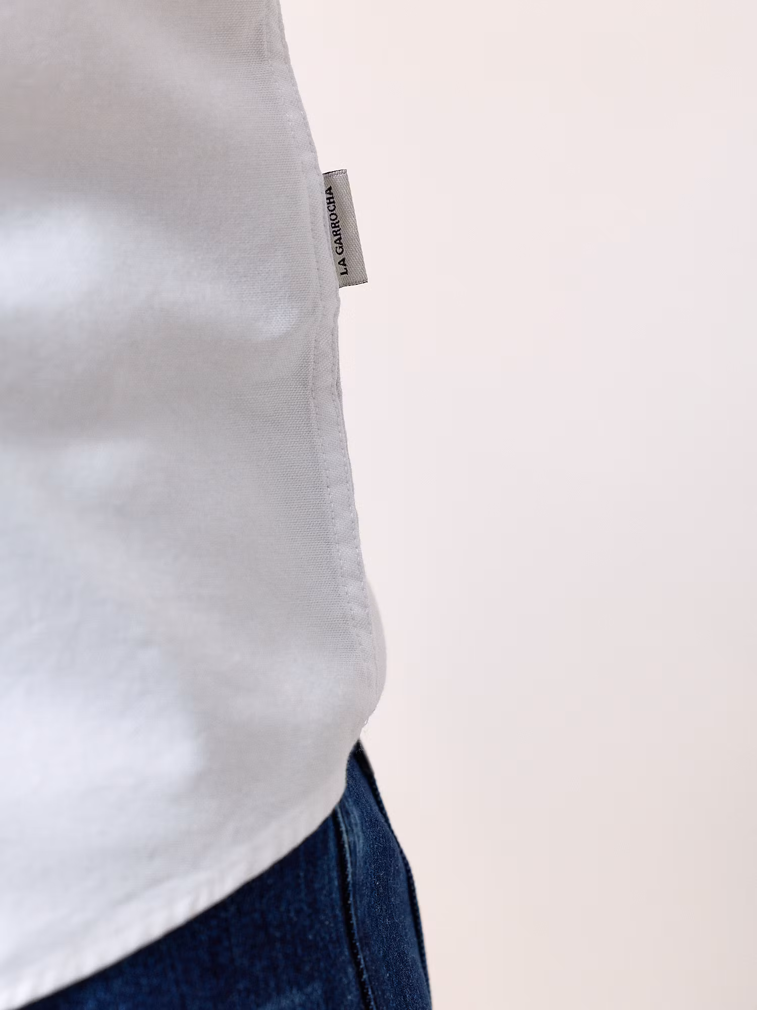 Chemise Garment Dyed | Blanc