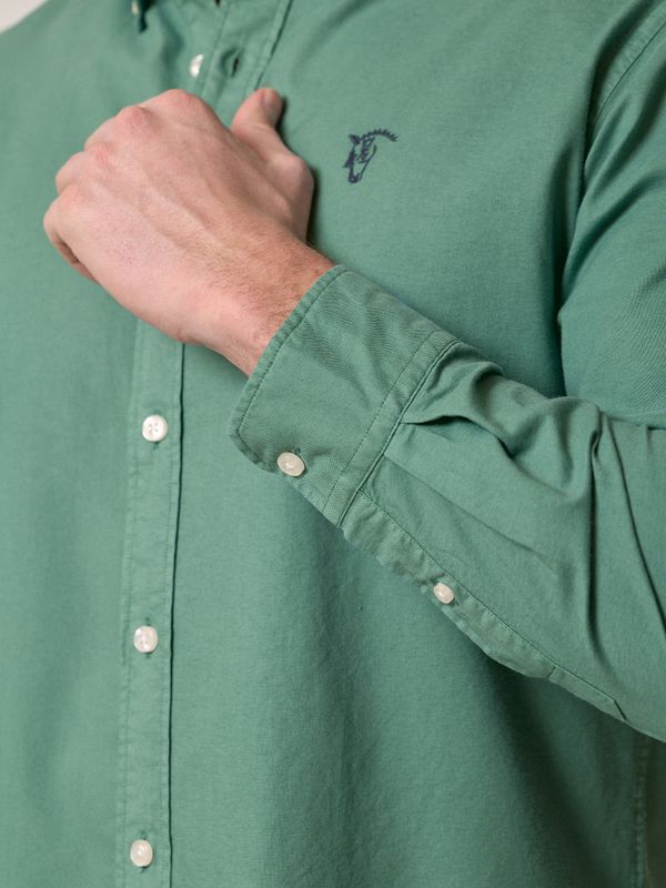 Camisa Garment Dyed | Cactus