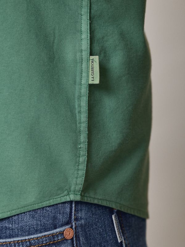 Camisa Garment Dyed | Cactus