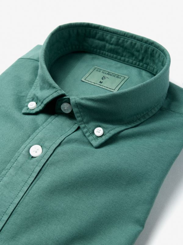 Camisa Garment Dyed | Cactus