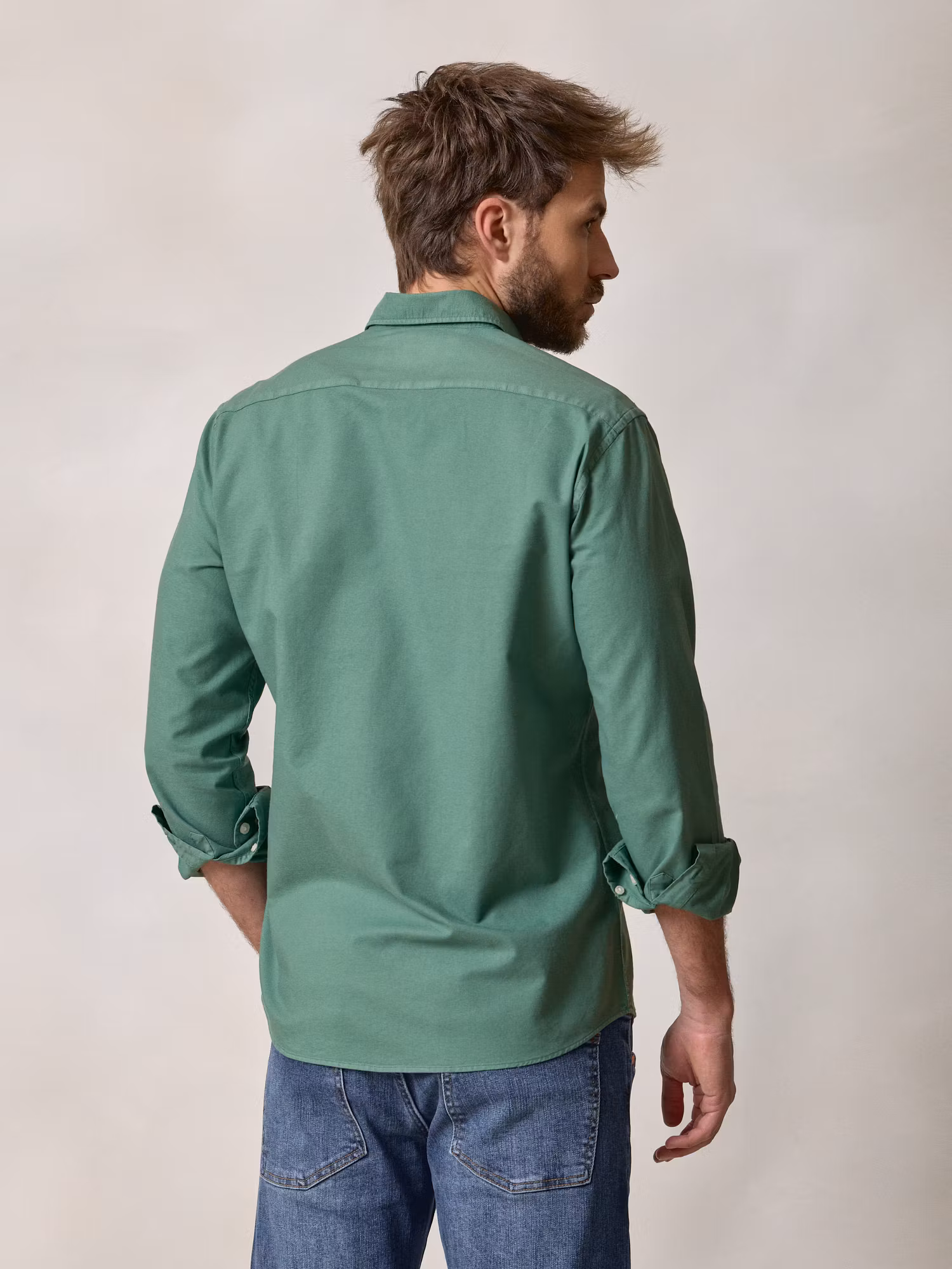 Chemise Garment Dyed | Vert Cactus