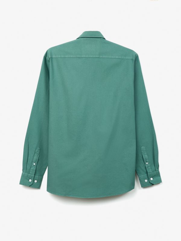 Camisa Garment Dyed | Cactus