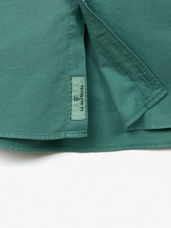 Camisa Garment Dyed | Cactus