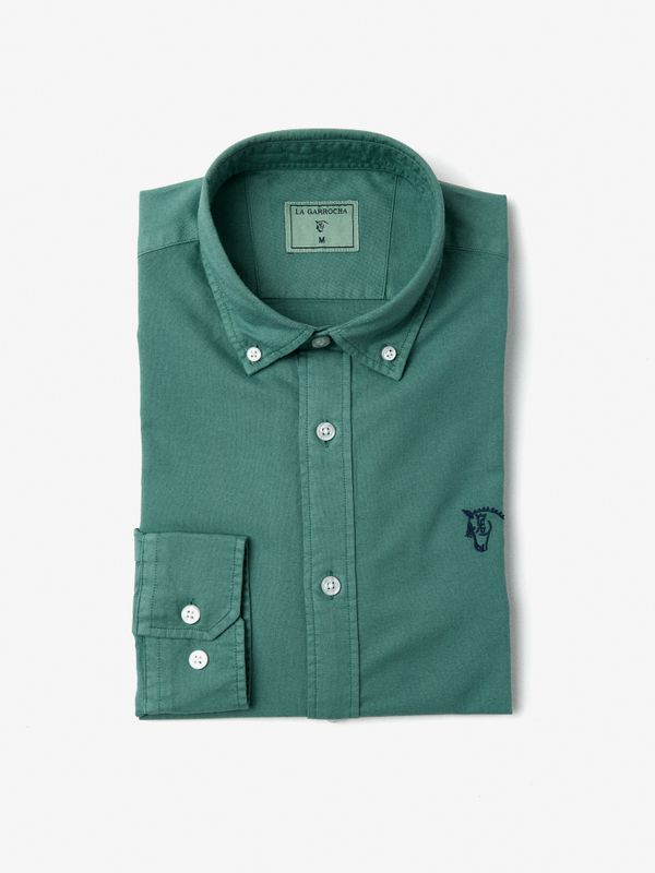 Camisa Garment Dyed | Cactus