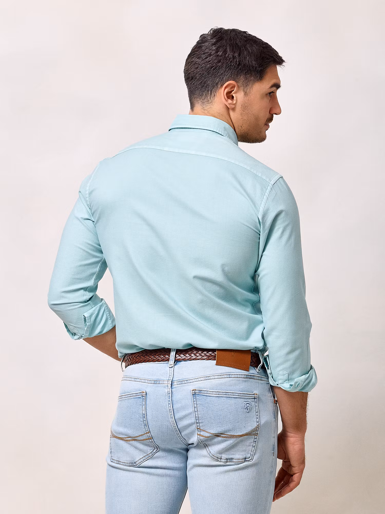 Chemise Garment Dyed | Aqua