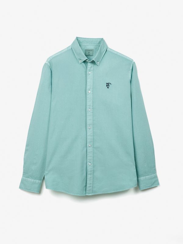 Camisa Garment Dyed | Agua