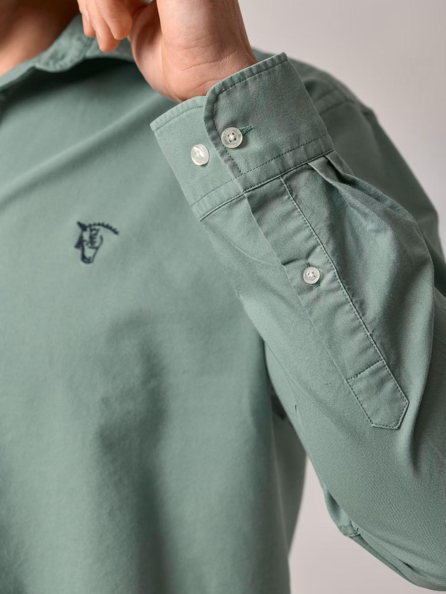 Camisa Polera Garment Dyed | Océano